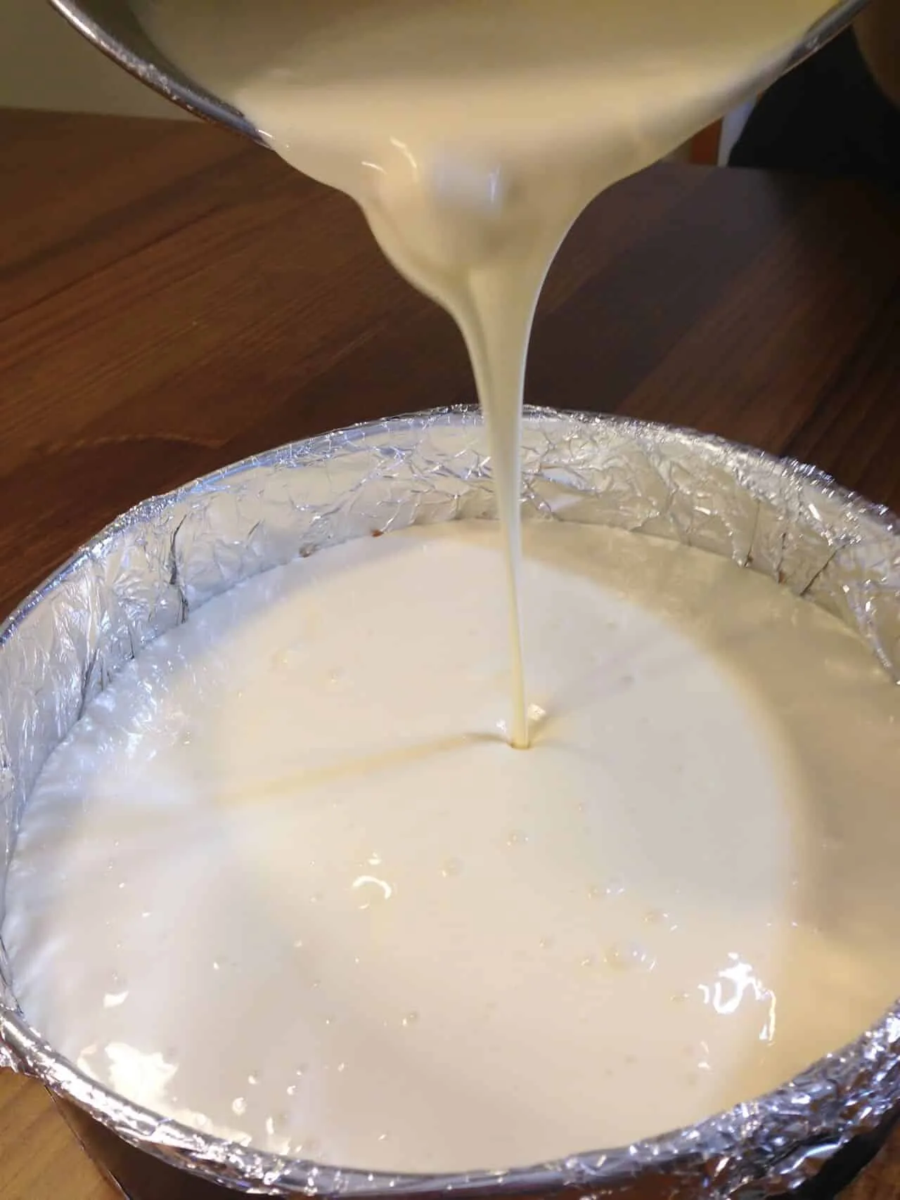 Etapa 5 da receita do cheesecake