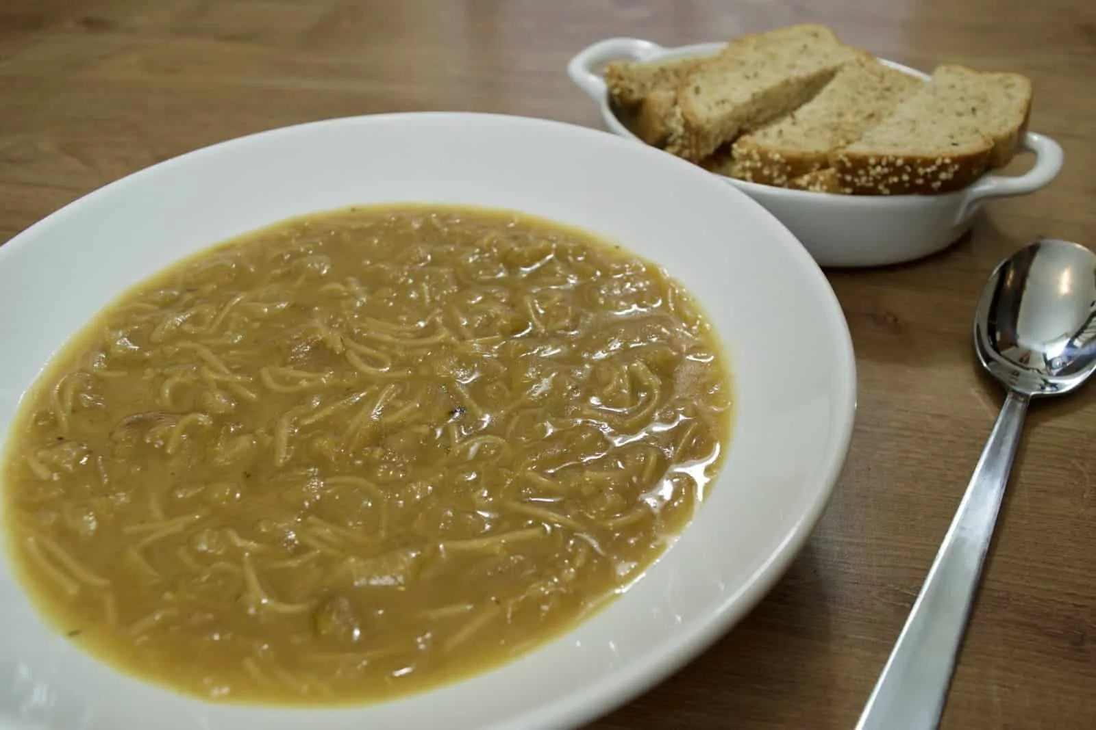 Receita de sopa de cebola