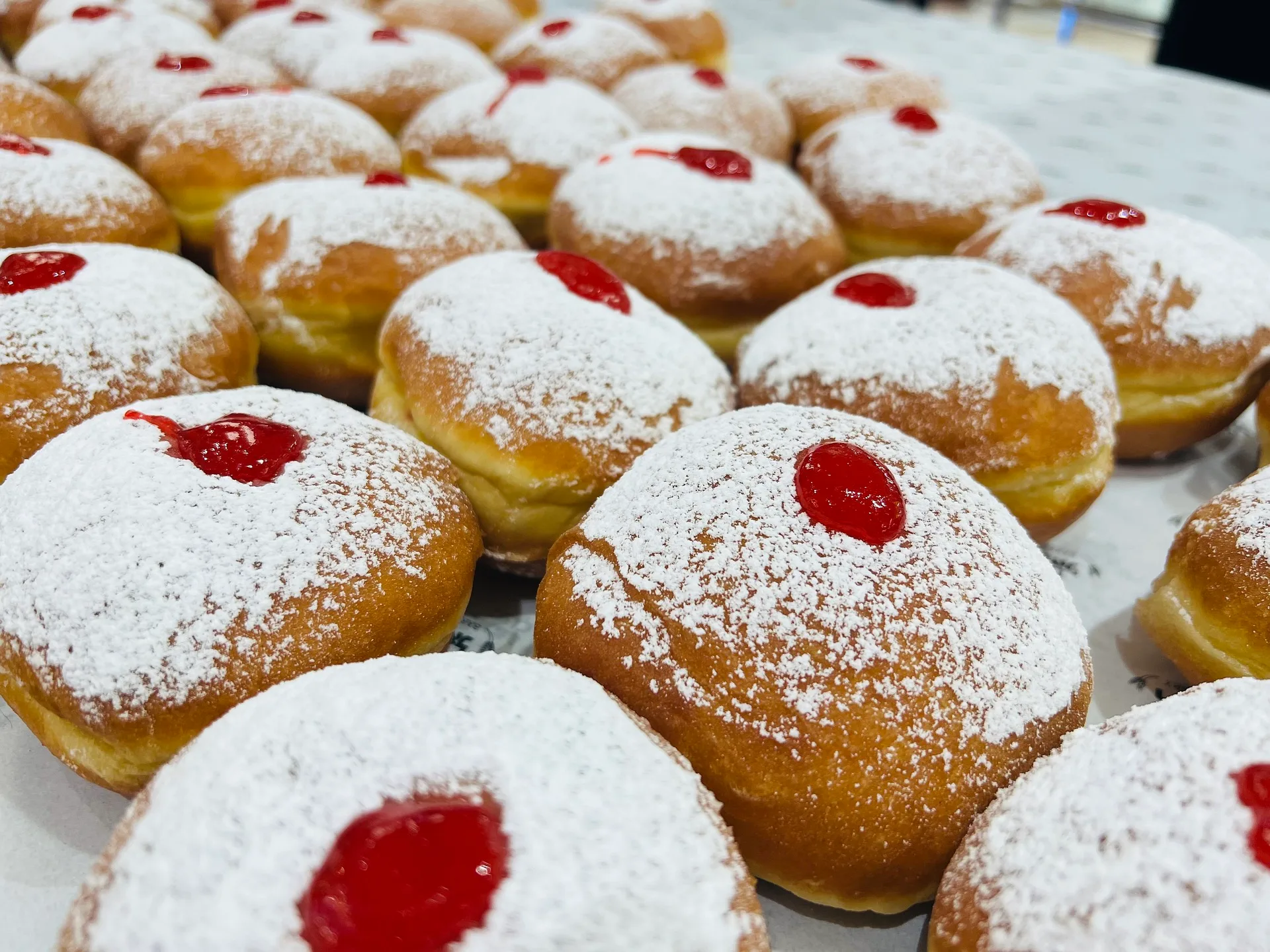 Receita de Sufganiyot para Hanucá