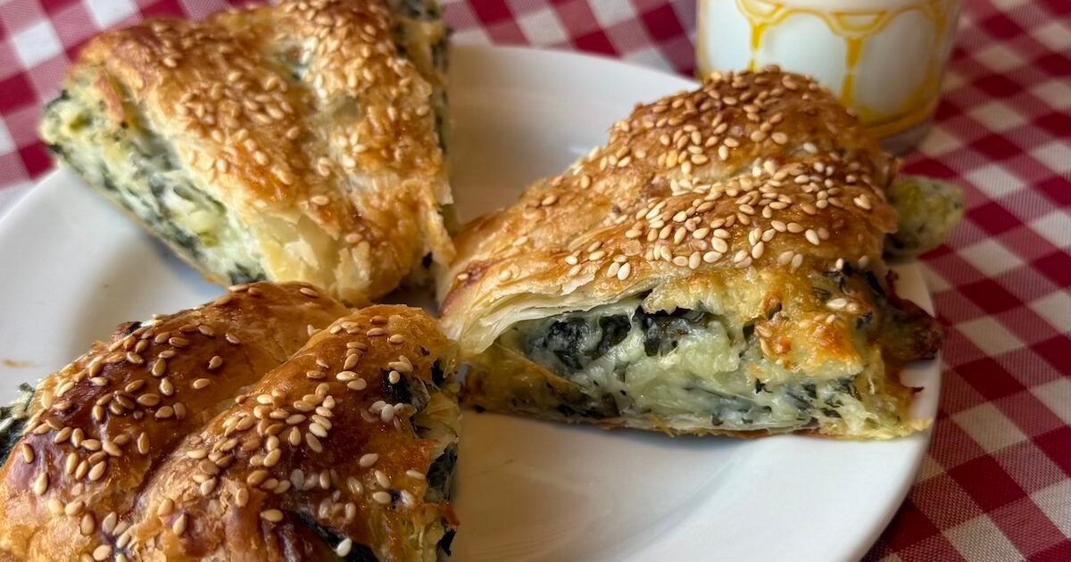 Bolo de Burekas para Shavuot